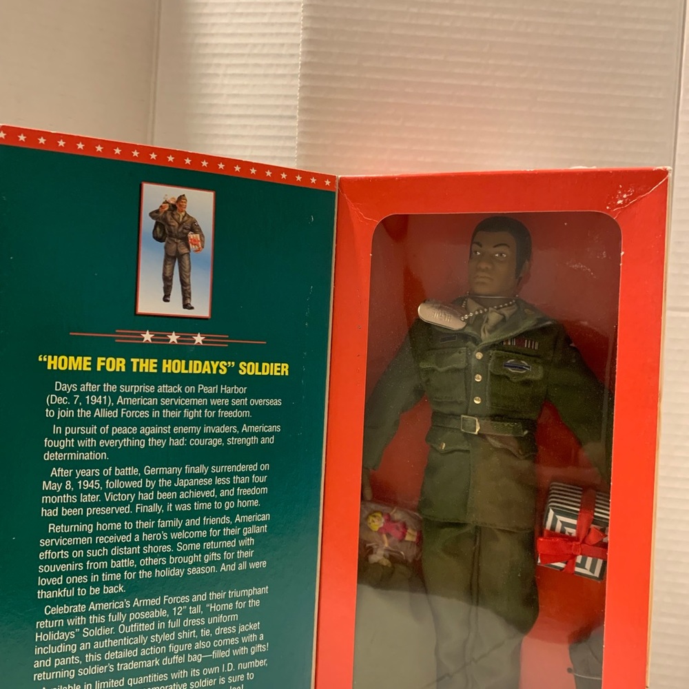 GI Joe Home For The Holidays Soldier doll